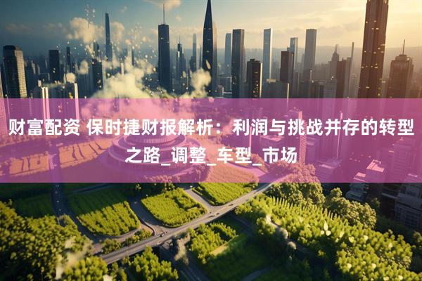 财富配资 保时捷财报解析:利润与挑战并存的转型之路_调整_车型_市场